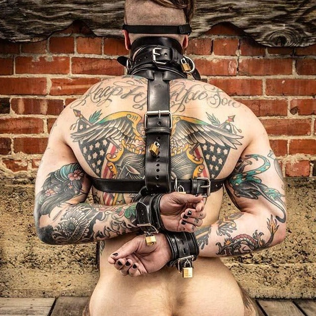 Mr S Leather, Leather Shoulder to Wrist Restraint