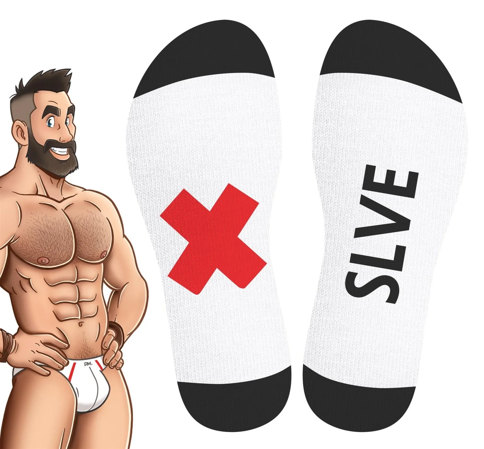 SNEAKXX "SLVE" Skater Socks - Image 3