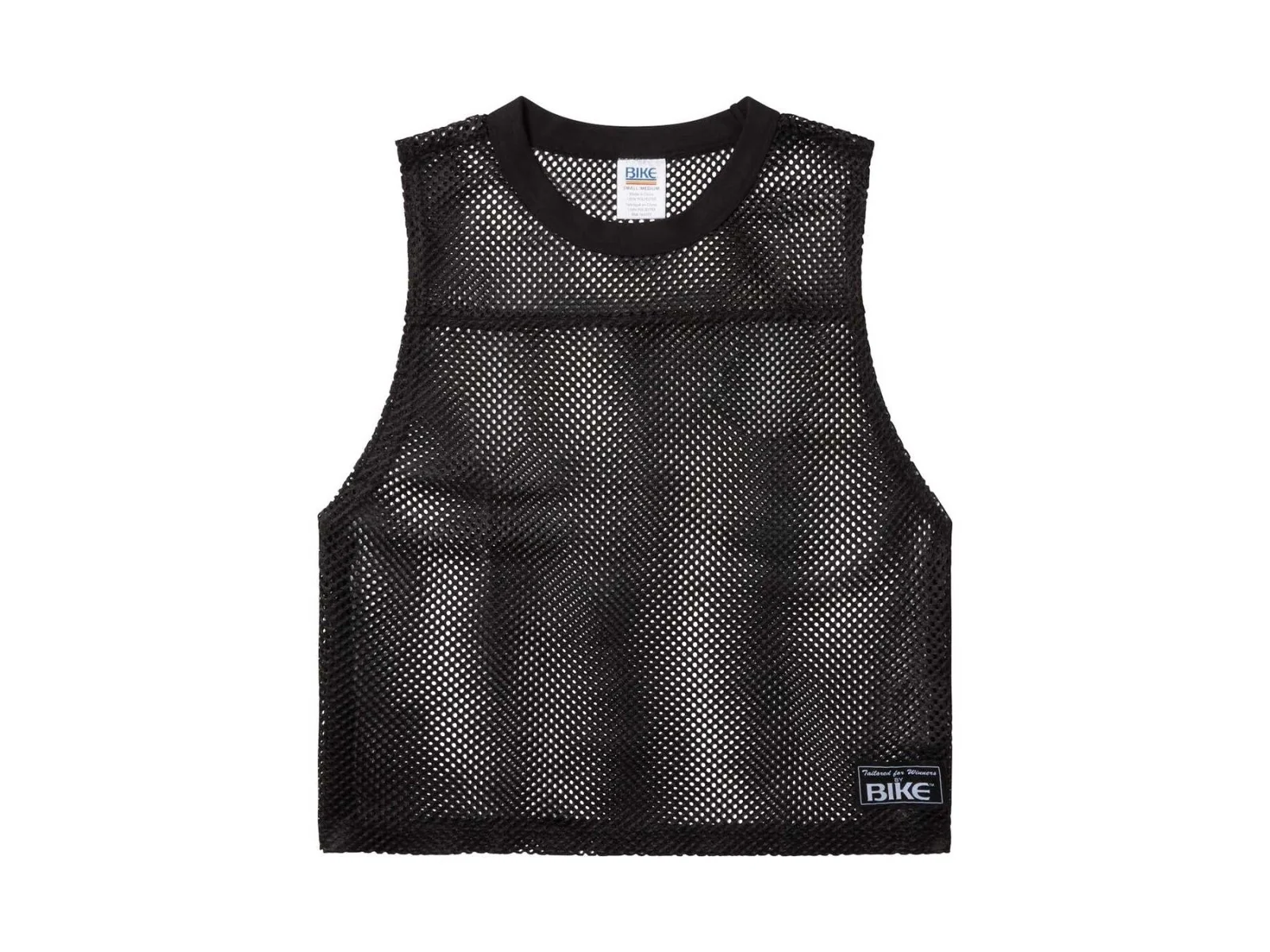 BIKE Sleeveless Practice Jersey, Black - Image 3