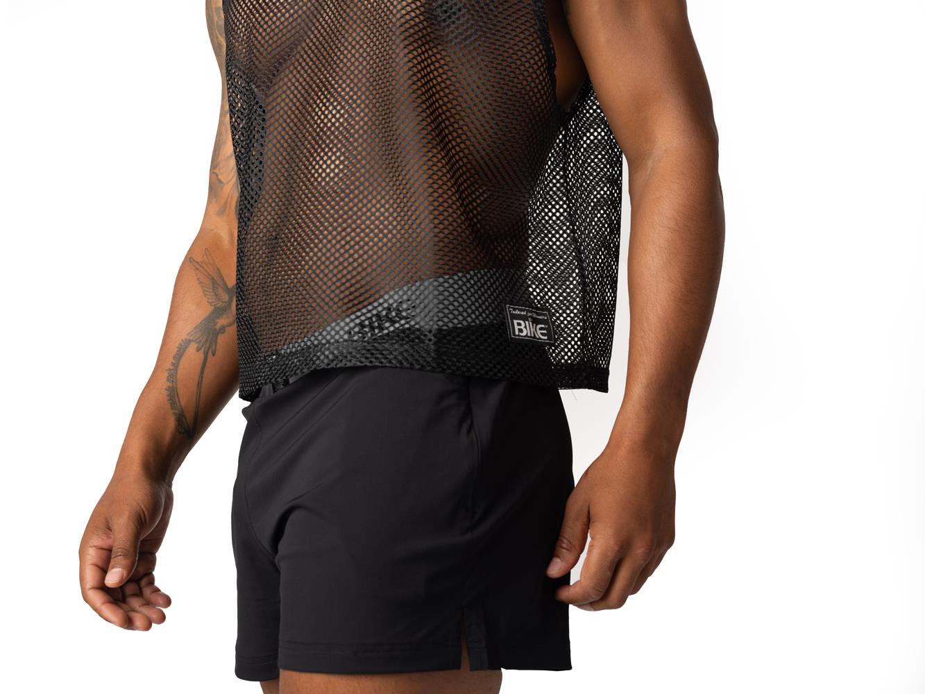 BIKE Sleeveless Practice Jersey, Black - Image 5
