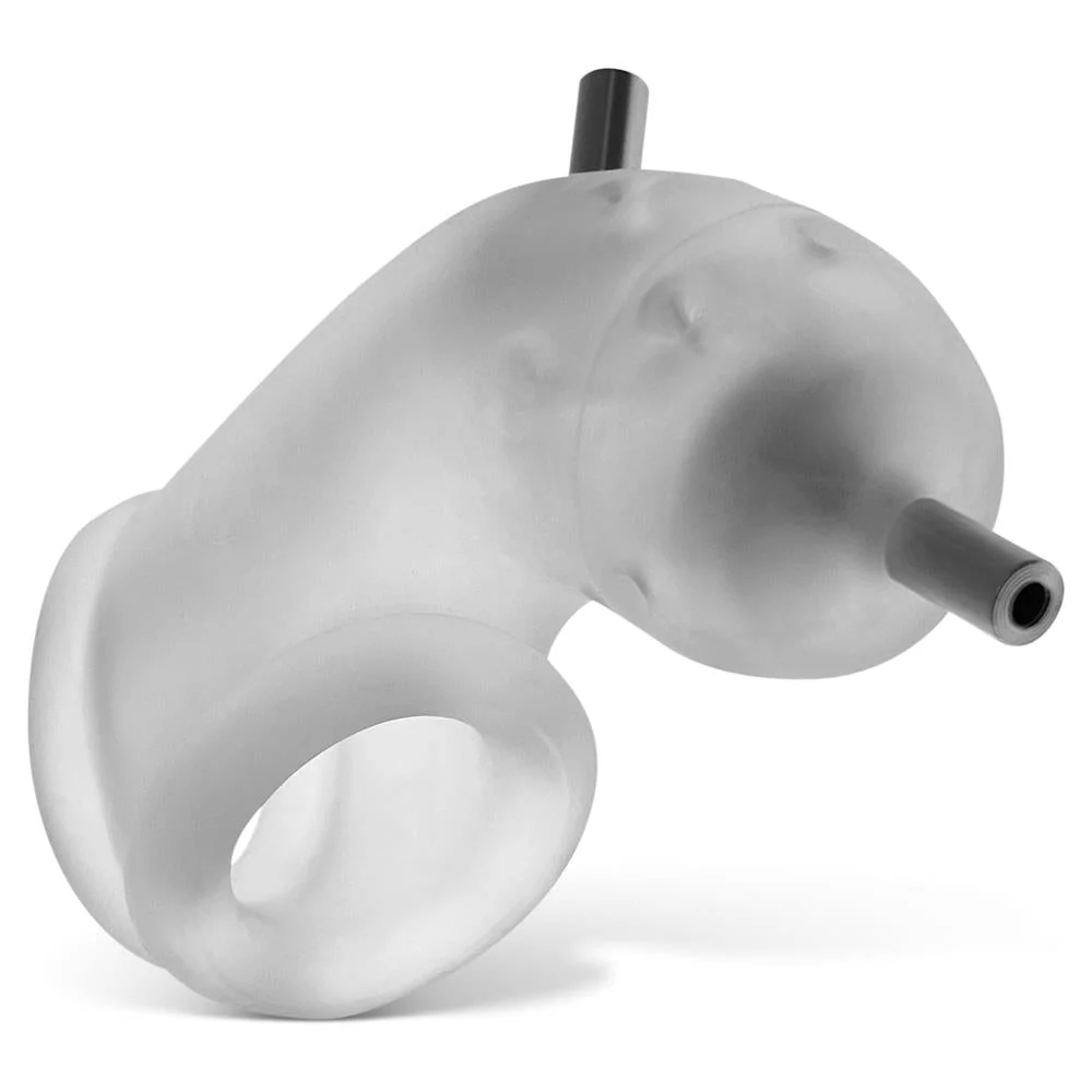 OXBALLS Airlock Electro Sheath, Clear Ice - Image 7