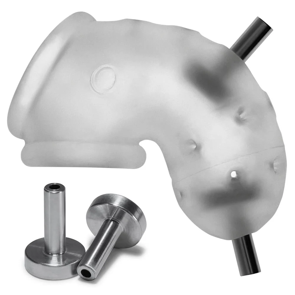 OXBALLS Airlock Electro Sheath, Clear Ice - Image 8