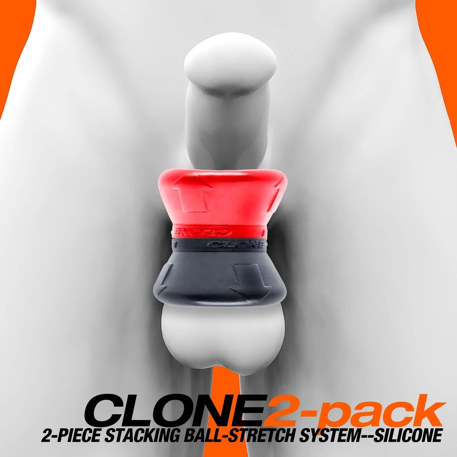Oxballs Clone Duo, Black/Red - Image 5