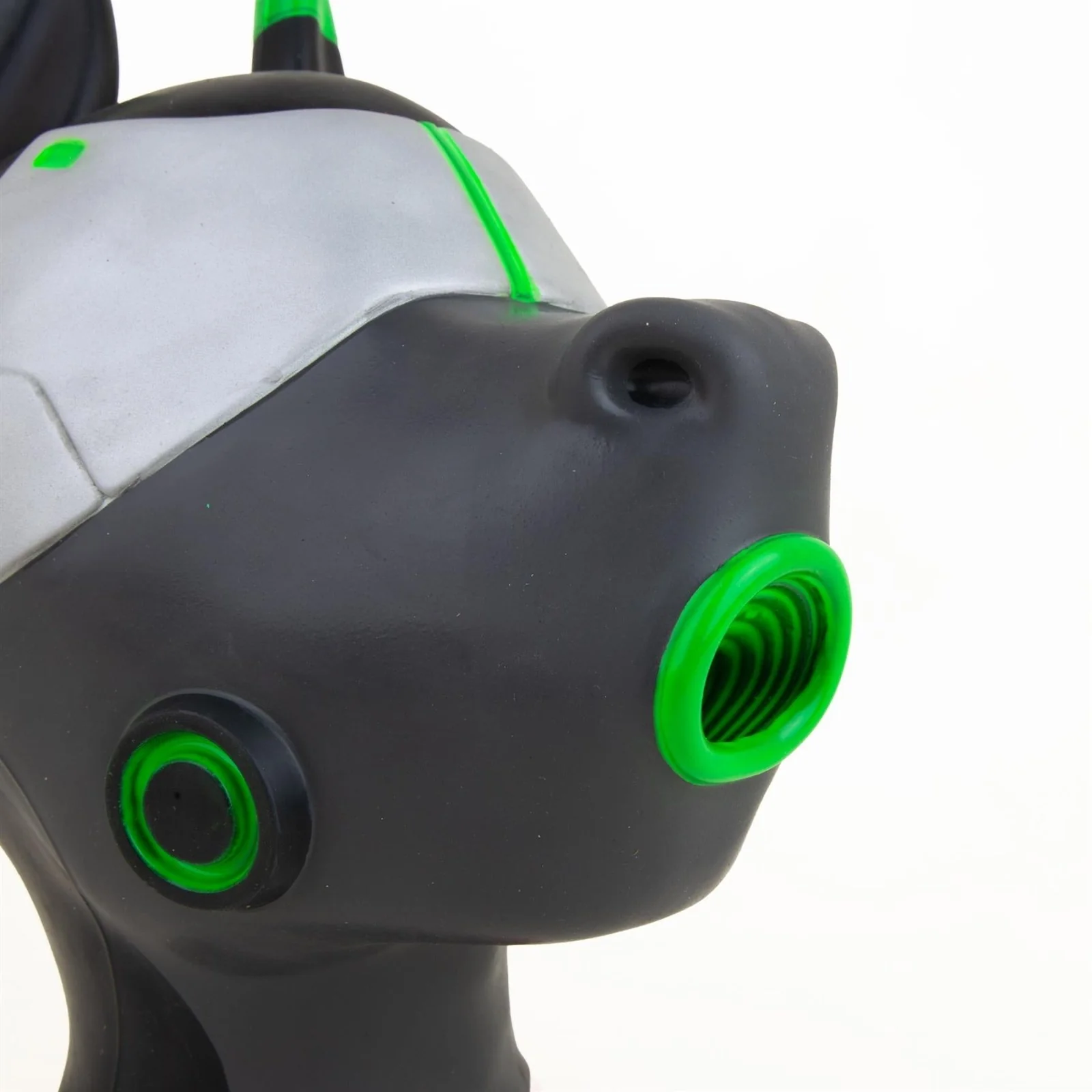FURRJOI Silicone Horse Drone Hood, Lime - Image 4