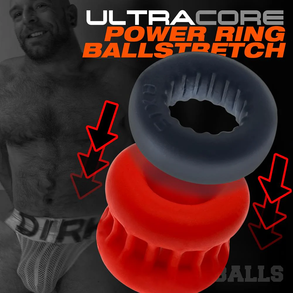 OXBALLS Ultracore, Core Ballstretcher with Axis Ring, Red Ice - Image 3