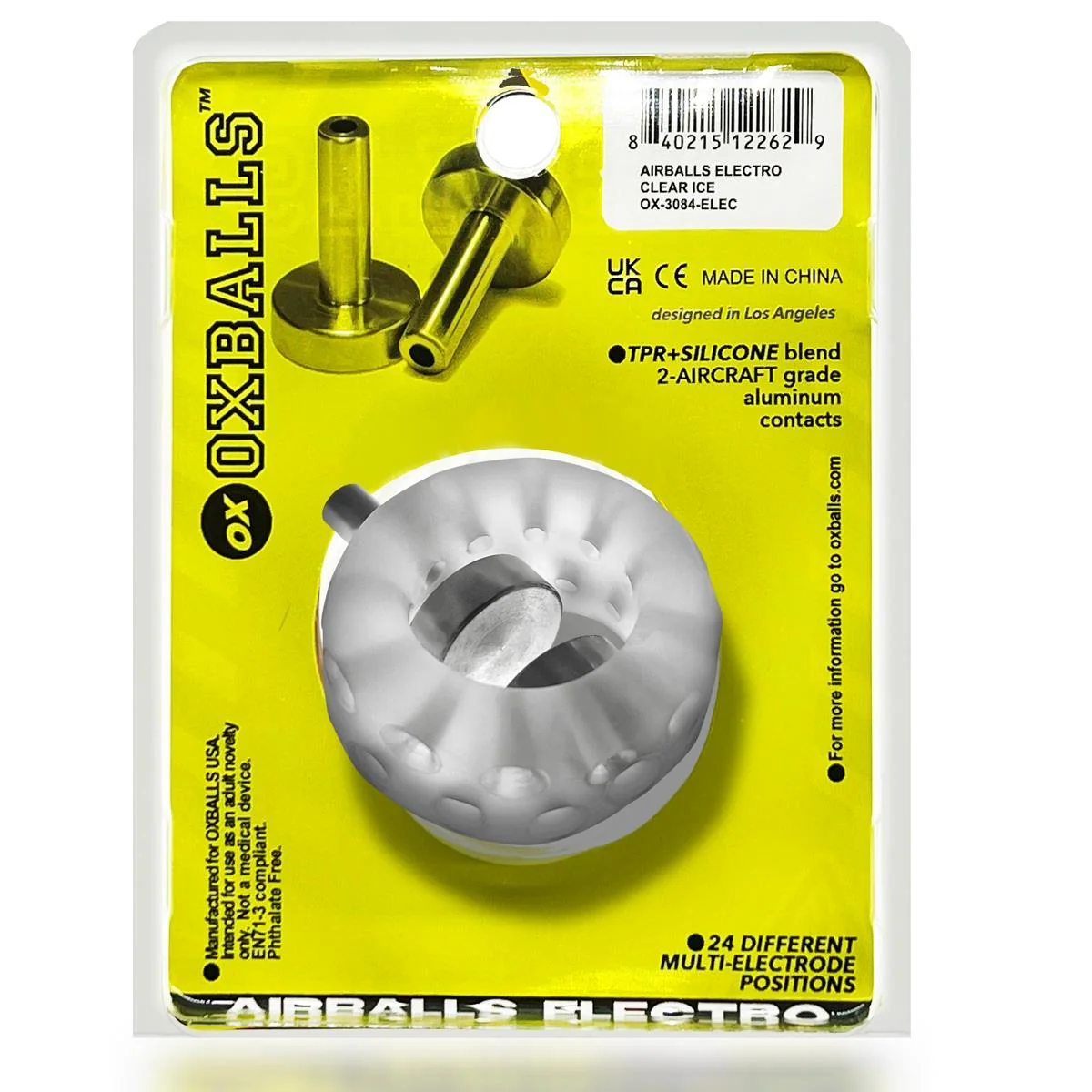 OXBALLS Airball Electro, Clear Ice - Image 3
