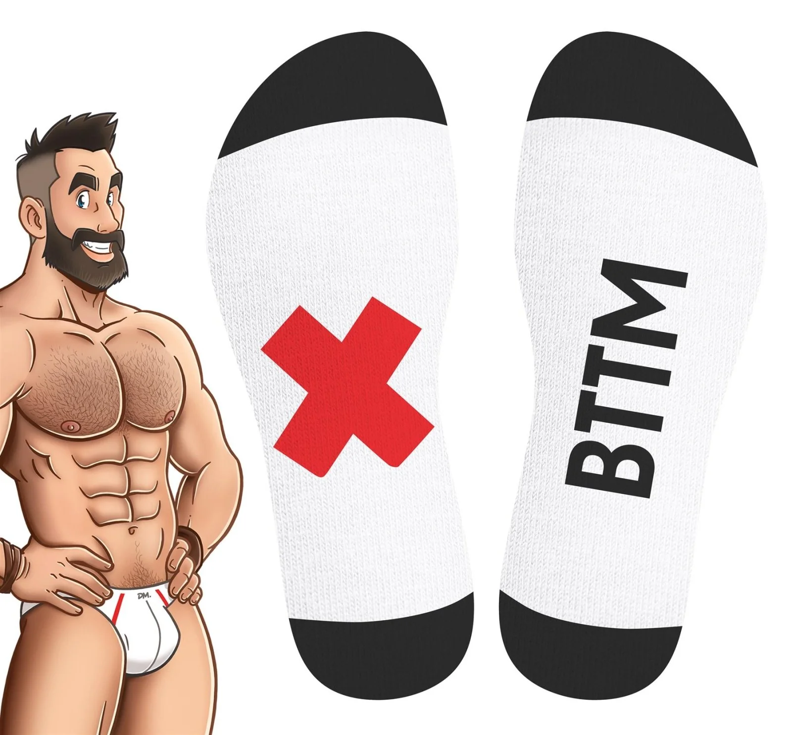 SNEAKXX "BTTM" Skater Socks - Image 3