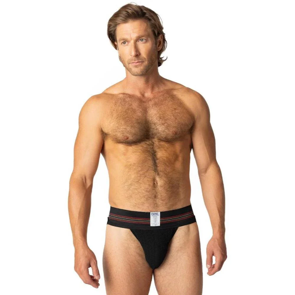 BIKE Original #10 Jockstrap, Black - Image 3