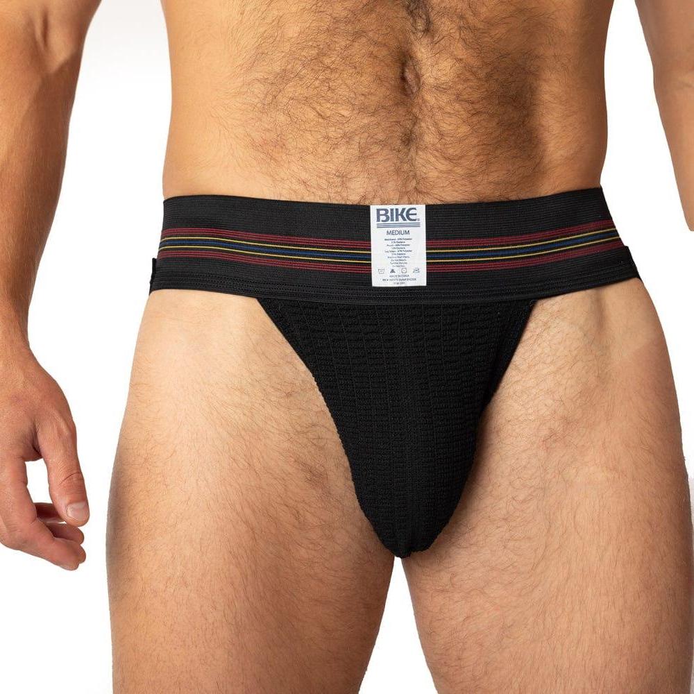 BIKE Original #10 Jockstrap, Black - Image 5