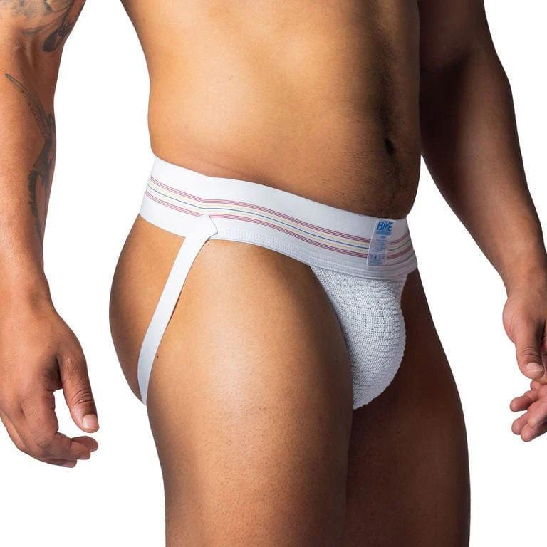 BIKE Original #10 Jockstrap, White - Image 4