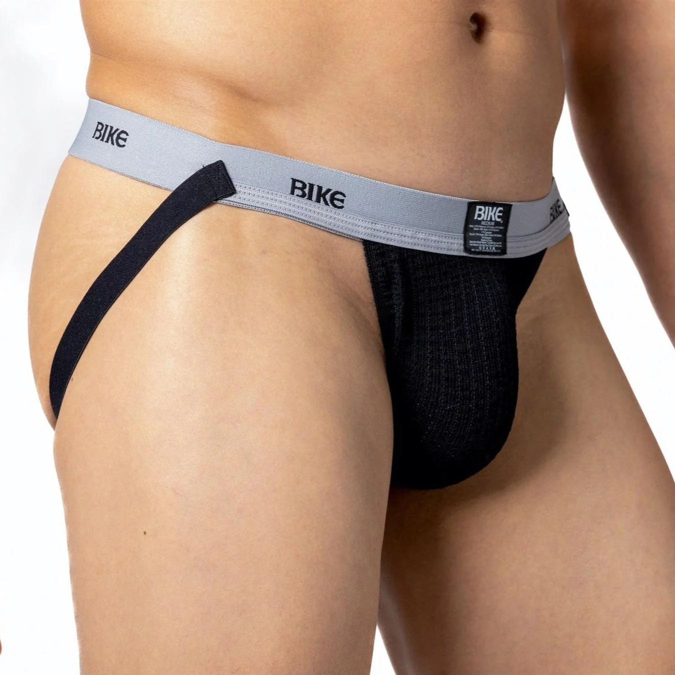BIKE Swimmer Jockstrap, Black - Image 3