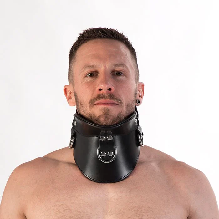 Padded Leather Posture Collar - Image 3