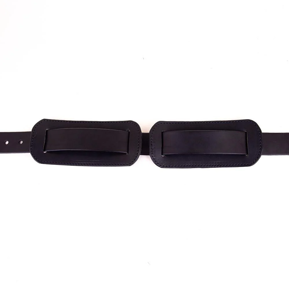 Spiked Leather Chest Belt - Image 3