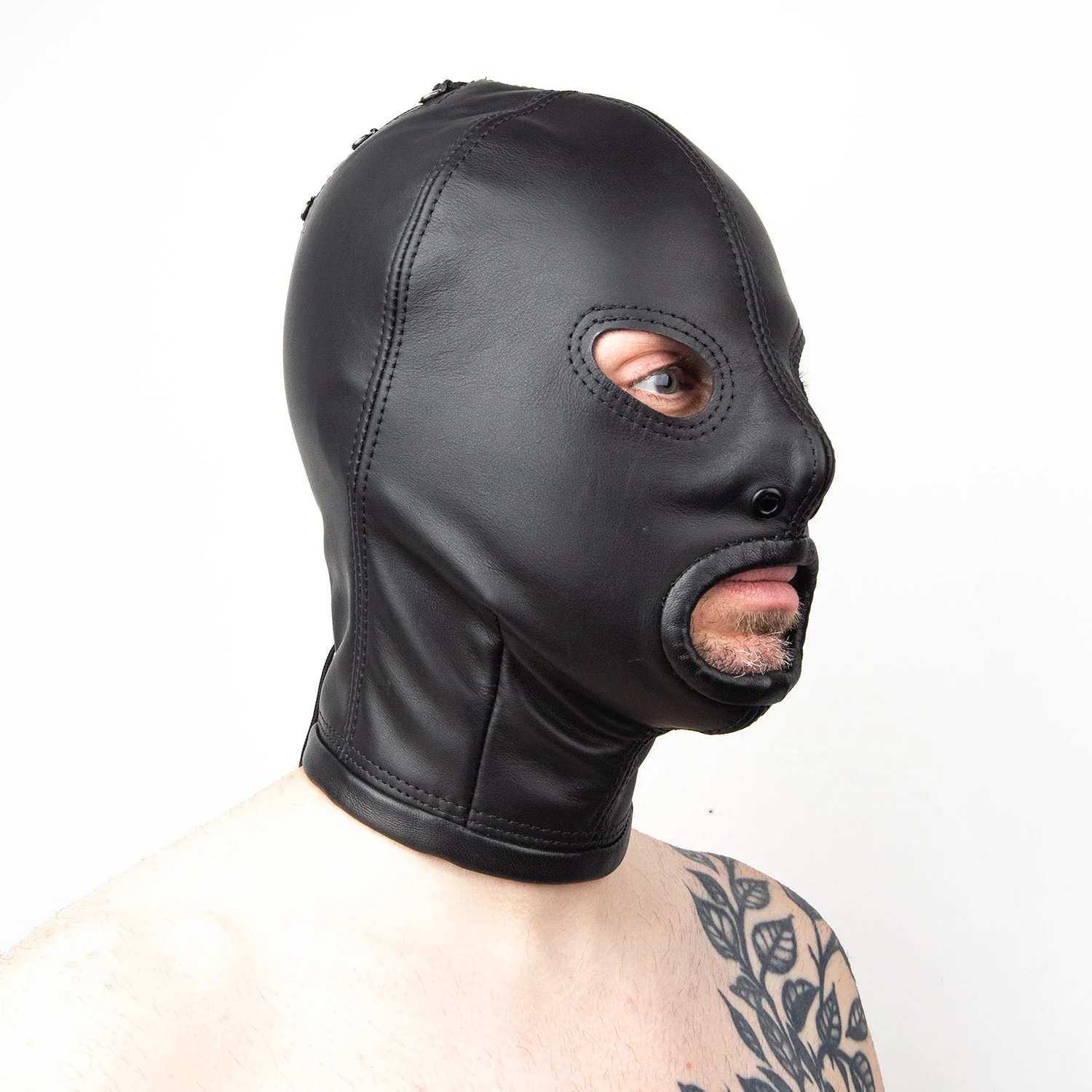 Tight Leather Hood