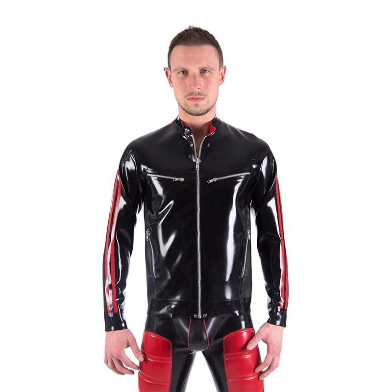 Rubber Biker Jacket // Made to Order