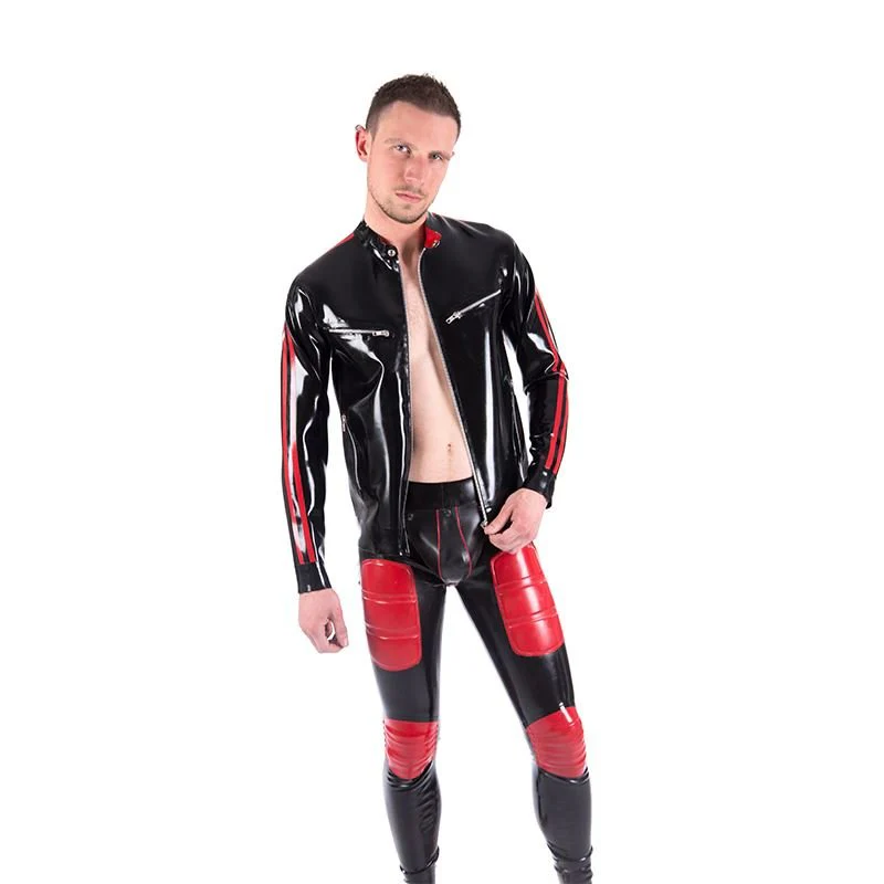 Rubber Biker Jacket // Made to Order - Image 2