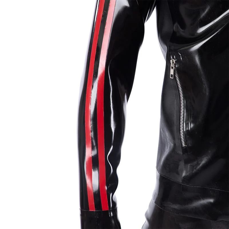 Rubber Biker Jacket // Made to Order - Image 6