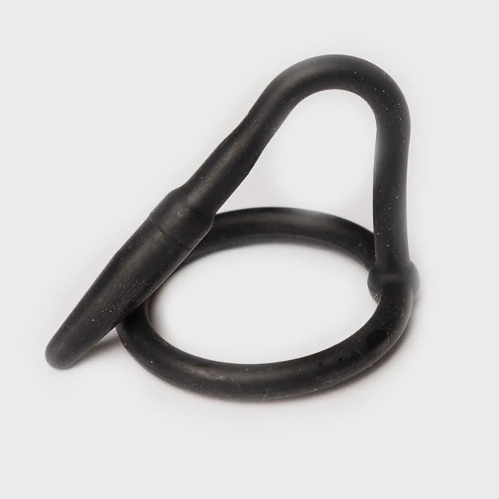 Silicone Plug with Glans Ring, 32mm