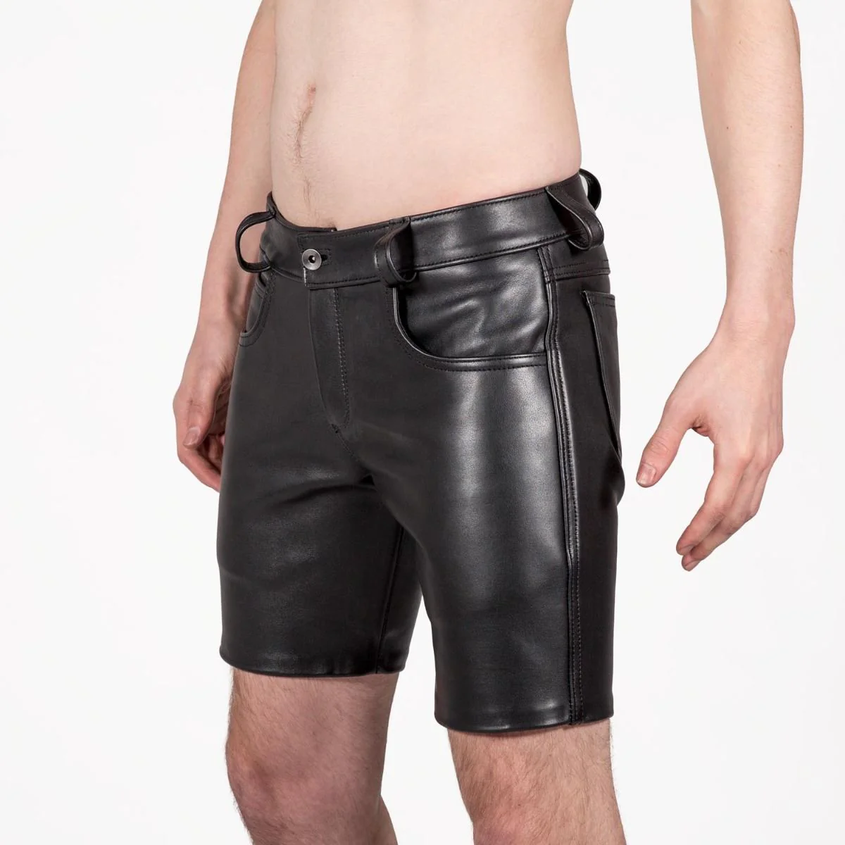 Aubrac Leather Shorts // Made to Order - Image 2