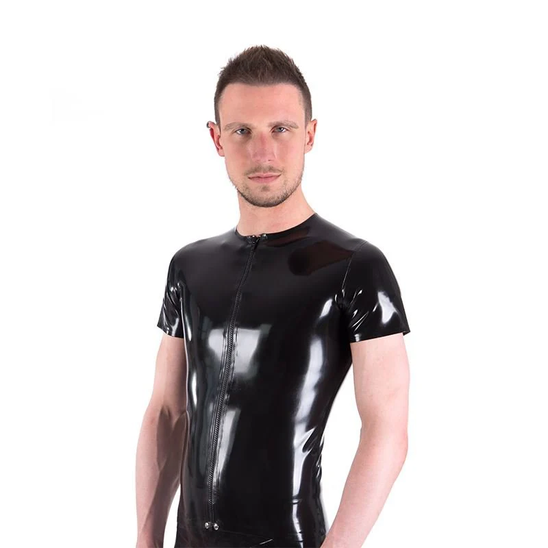 Zipped Short Sleeve T-Shirt - Image 2