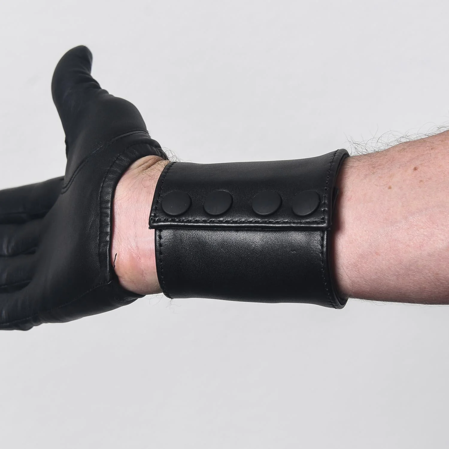 Leather Wrist Gauntlet Wallet - Image 3