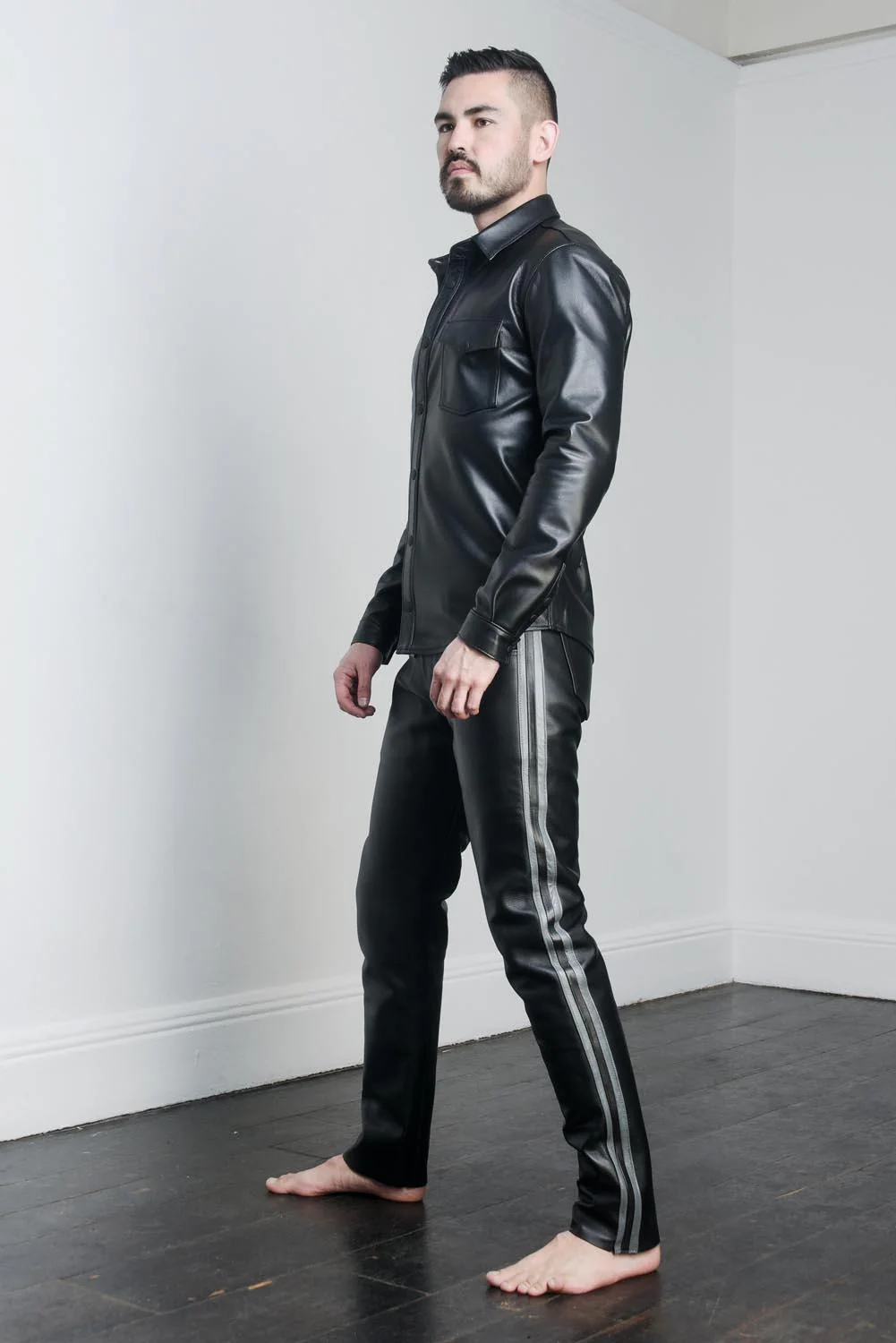 Omaha Leather Shirt - Image 6