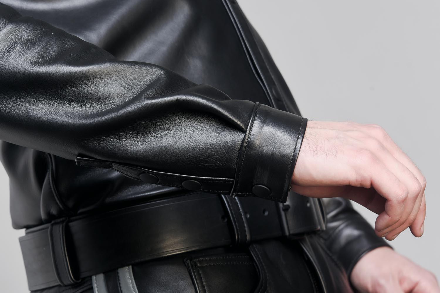 Omaha Leather Shirt - Image 9