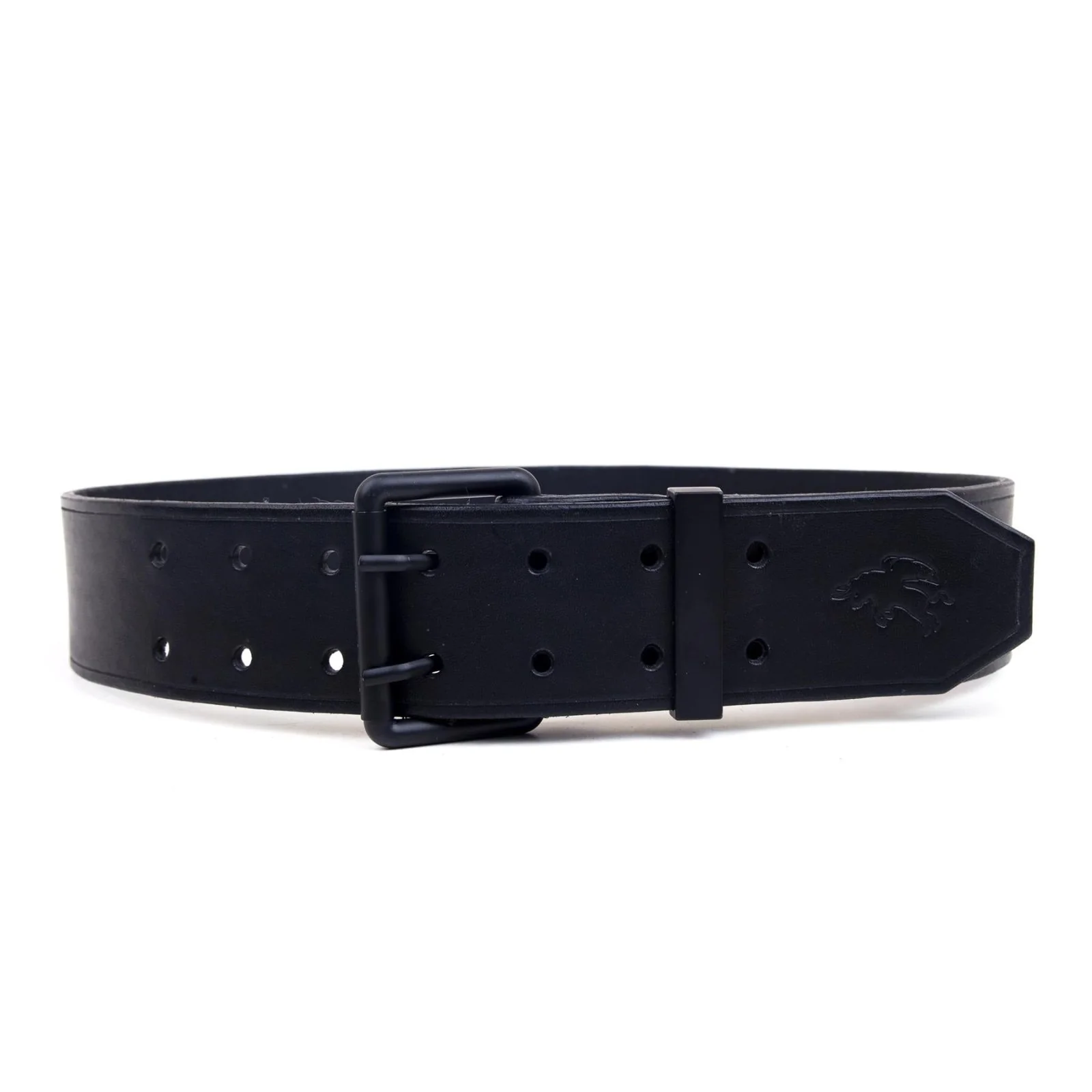Rufstok 2" Leather Belt, Double Prong