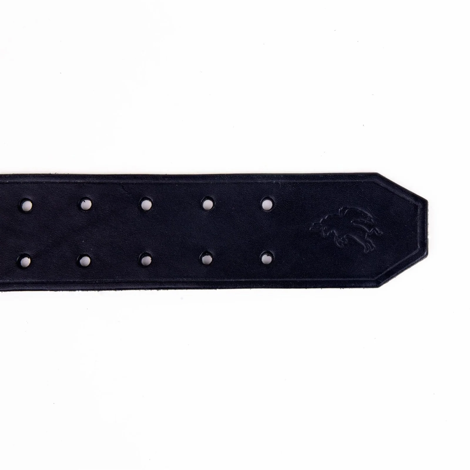 Rufstok 2" Leather Belt, Double Prong - Image 4