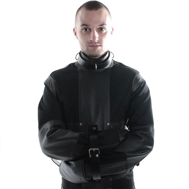 Canvas and Leather Straitjacket // Made to order - Image 3